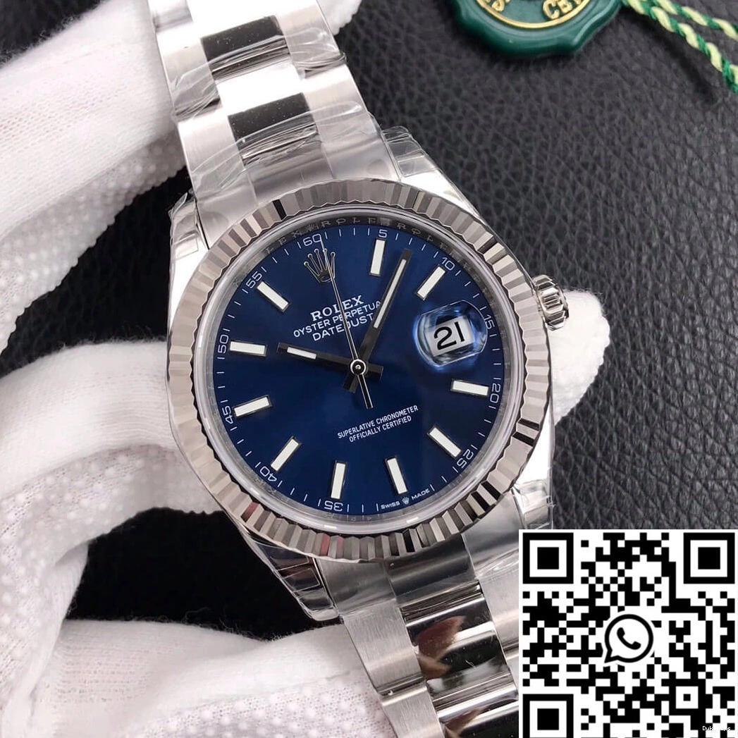 Factory VS Blue M126334-0001 Dial Sustainable Datejust Rolex 780 0731